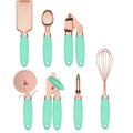 7-Piece Rose Gold Cooking Set — alternate angle view