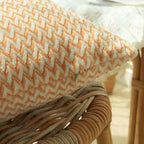 Lush Chevron Cushion Covers — product close-up
