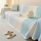 Rainbow Cooling Sofa Cover — alternate angle view