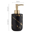 Golden Marble Luxe Dispenser — product feature detail