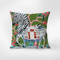 Zebra Tapestry Tassel Cushion Cover — main product photo