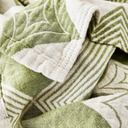 Diamond Geometric Pattern Blanket — lifestyle shot
