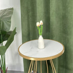 Elegant Soft Velvet Curtain Drapes — product in use