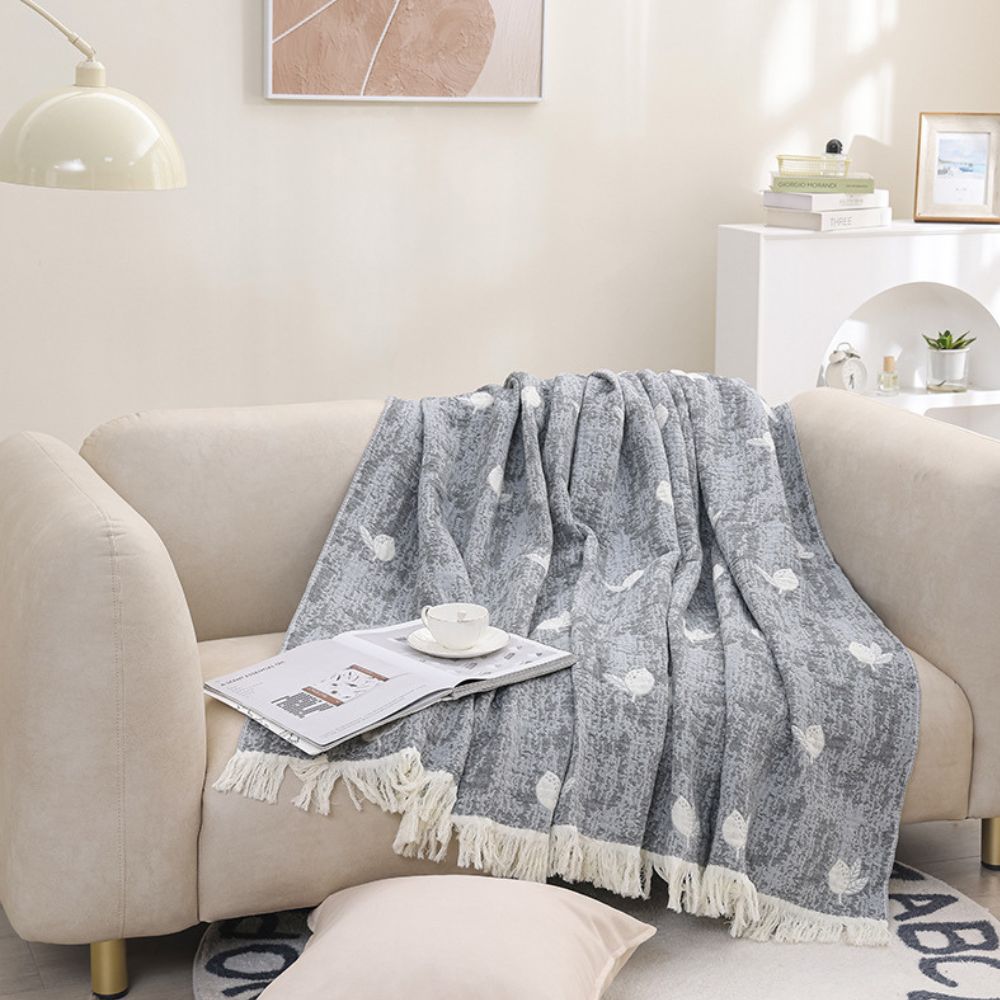 Heritage Threads Cotton Blanket Throw — product in use