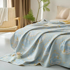 Reversible Coastal Dreams Blanket — material texture close-up