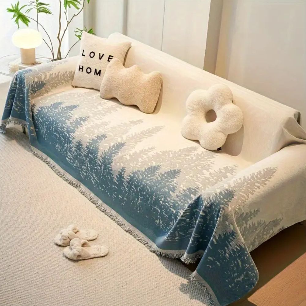Forest Glitz Sofa Cover — product in use