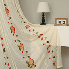 Festive Red Bell Curtains — main product photo