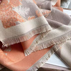 Nuvé Floral Soft Double Sided Scarf — lifestyle shot