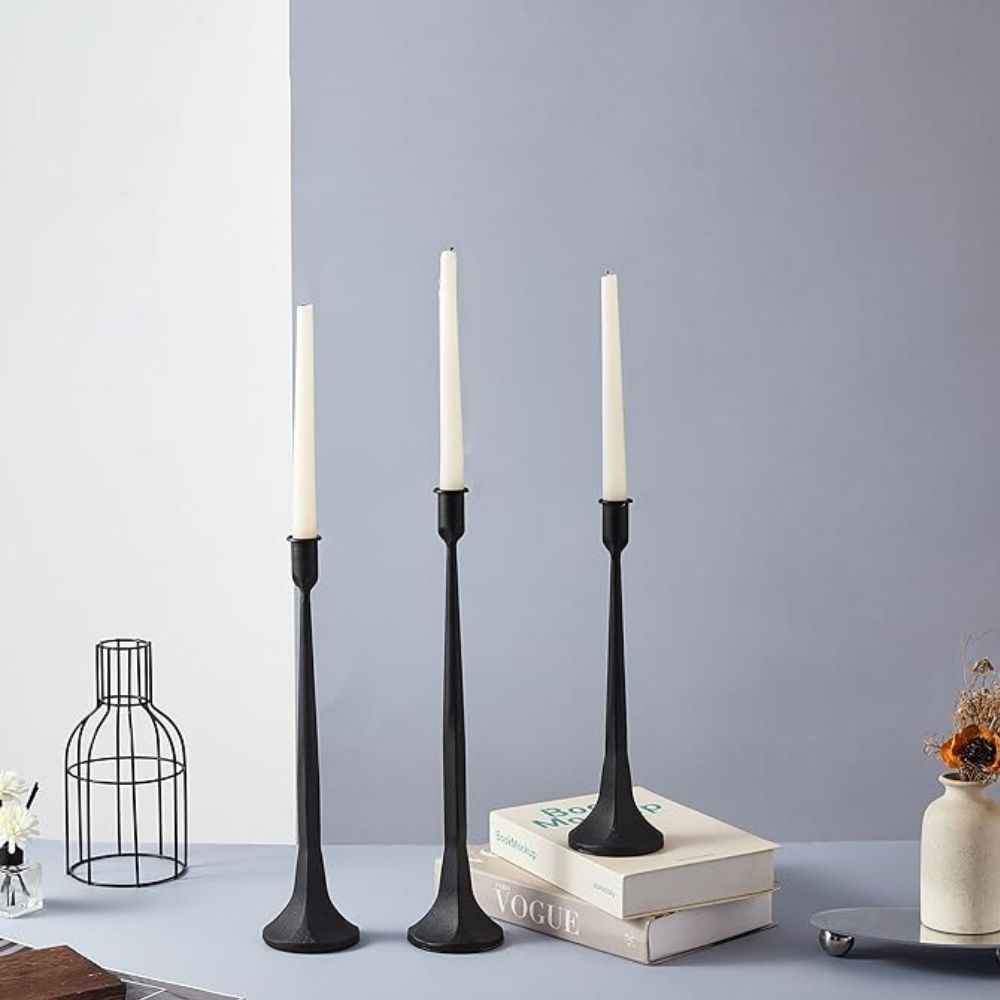 Iron Taper Candle Holder | 3pcs Set — main product photo