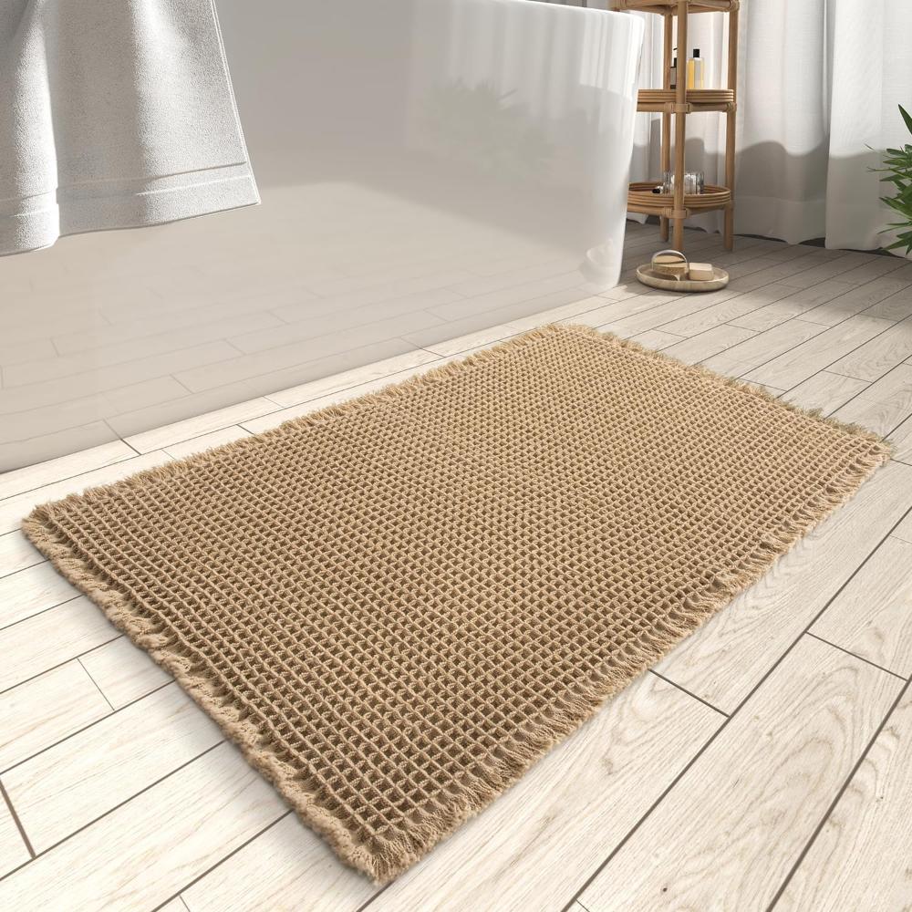 Waffle Bath Mat — product detail view