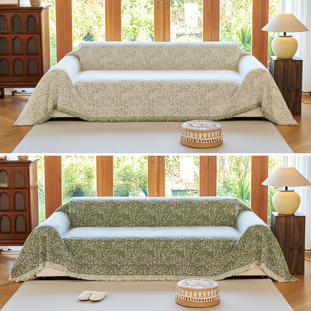 Nordic Speckle Reversible Sofa Cover — additional view