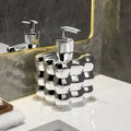 Puff Bubble Ceramic Soap Dispenser — alternate angle view