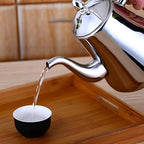 Stainless Steel Kettle with Built-in Filter — product detail view
