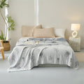 Serenity Rose Throw Blanket — alternate angle view