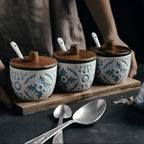 Ceramic Spice Jars Set — main product photo