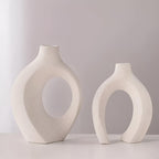 Unity Vase Duo | Modern Abstract Ceramic — product in use