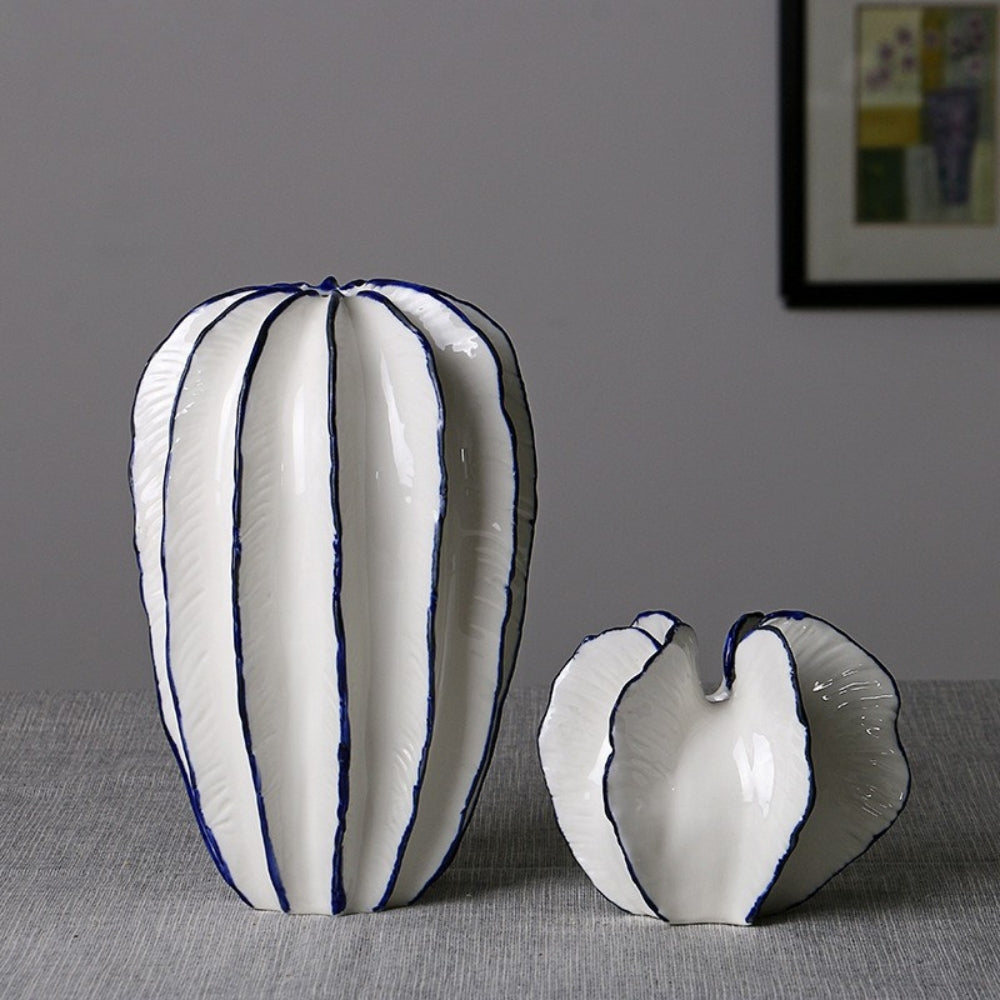 Star Fruit Inspired Ceramic Vase — main product photo