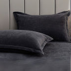 Fleece Comfort Pillow Covers — product close-up