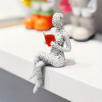 Woman Reading Shelf Decoration — product close-up