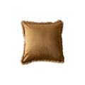 Velvet Pom-Pom Trim Cushion Cover — product feature detail