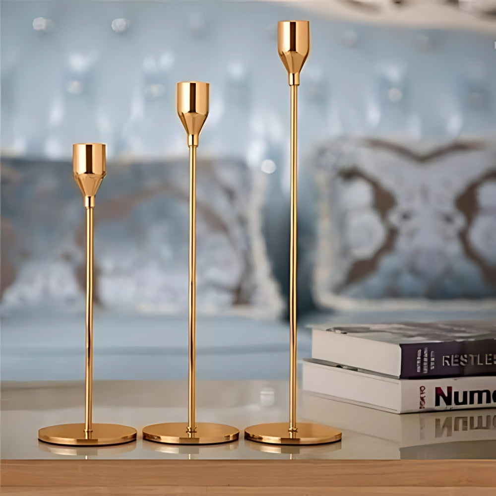 Tall & Chic Trio Candle Holder Set — product close-up
