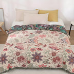 Blossom Weave Flora Tassel Blanket — main product photo
