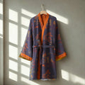 Pure Cotton Rustic Elegance Kimono Bathrobe — main product photo