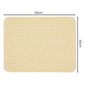 Quick Flow Silicone Kitchen Mat — size and scale reference