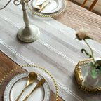 Tassel Whisper Table Runner — lifestyle shot