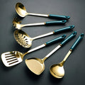 Golden Stainless Steel Utensil Set — main product photo