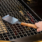 Stainless Grill Brush and Scraper — product detail view