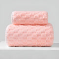 Pure Soft Fleece Towels — size and scale reference