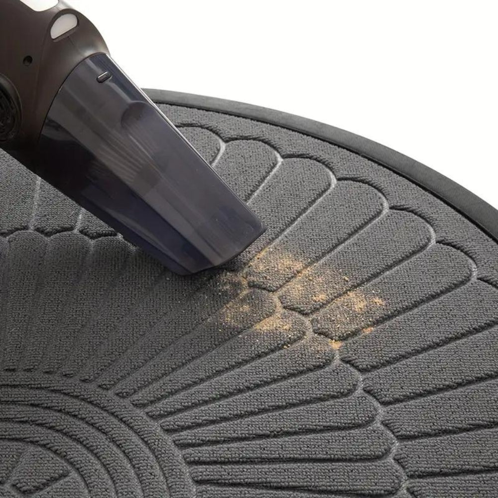 Half-Circle Welcome Door Mat — product close-up