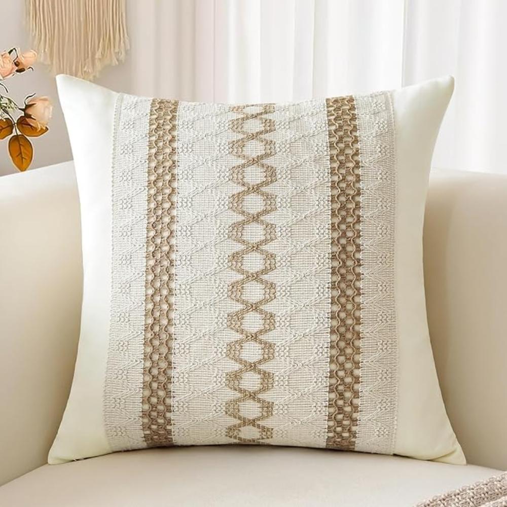 Earthy Elegance Cushion Cover — product detail view