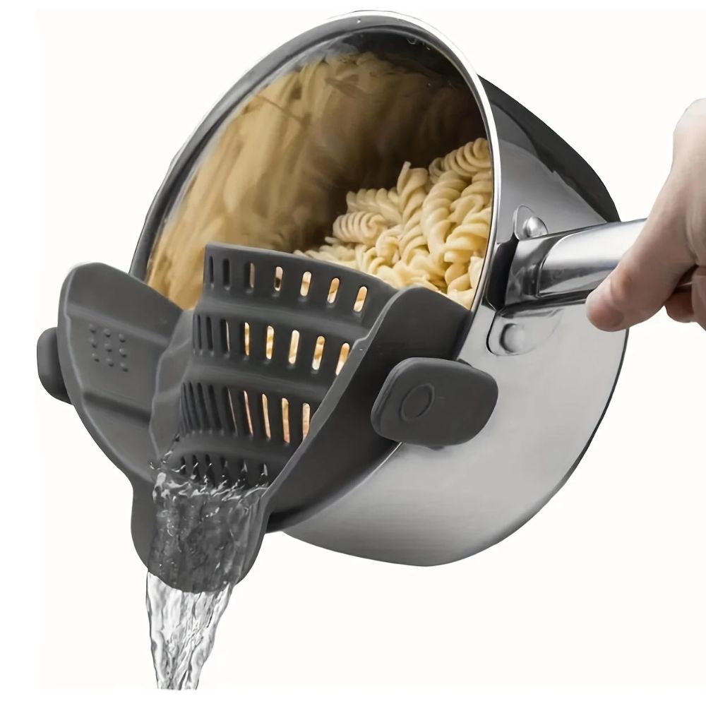 Clip-On Kitchen Strainer — alternate angle view