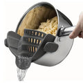 Clip-On Kitchen Strainer — alternate angle view