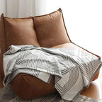 Snuggle Maze Knit Blanket — product in use