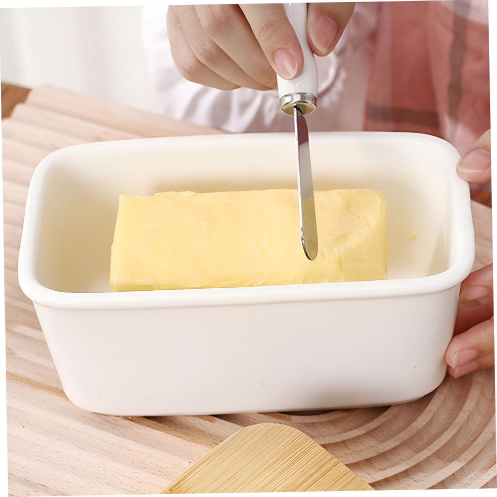 Sleek Butter Cutter Container — product detail view