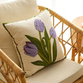 Blooming Tulip Cushion Cover — alternate angle view