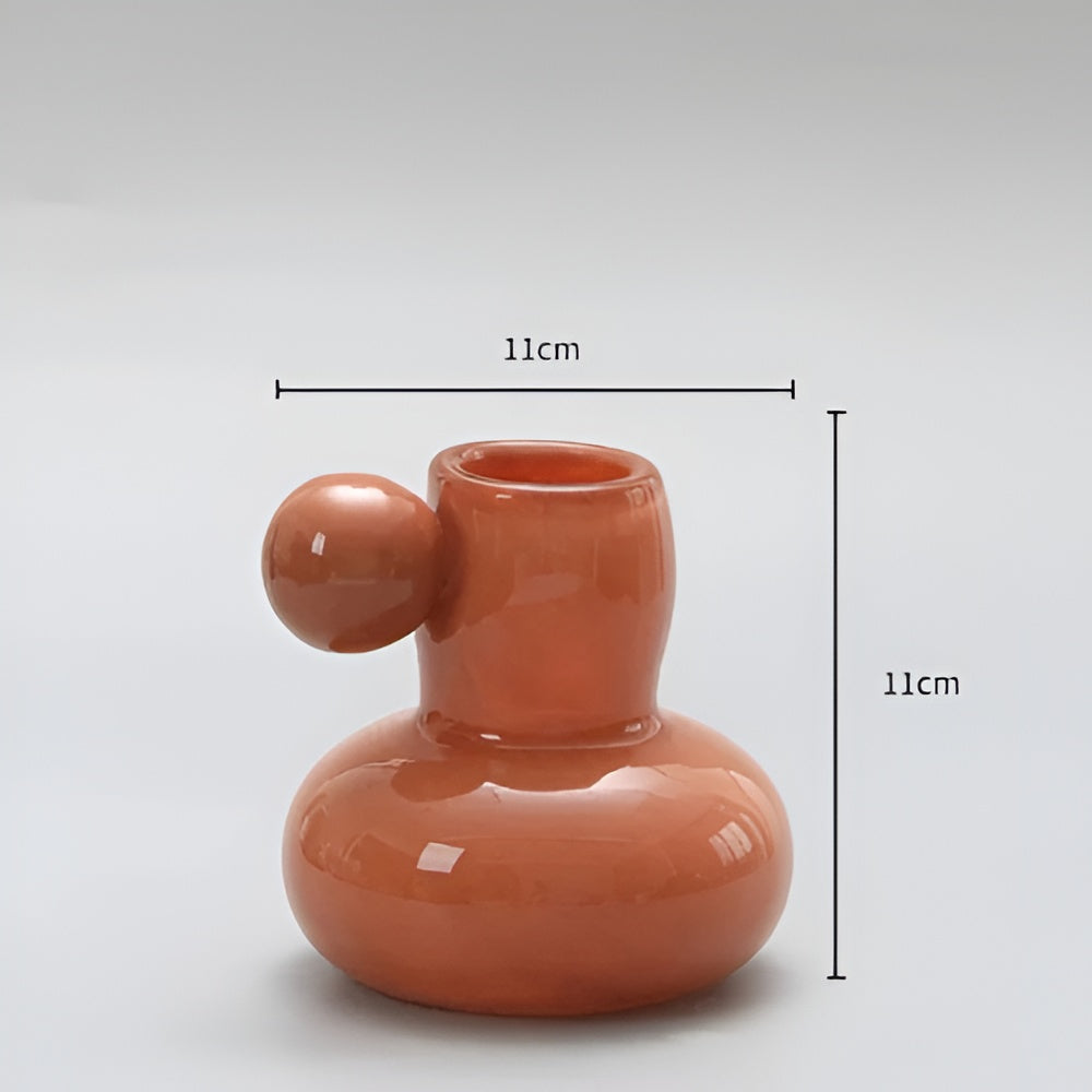 Celestial Nordic Glass Candle Holder — product feature detail