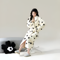 Fleece Haven Bathrobe — product in use