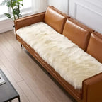 Faux Fur Plush Couch Cover — product detail view