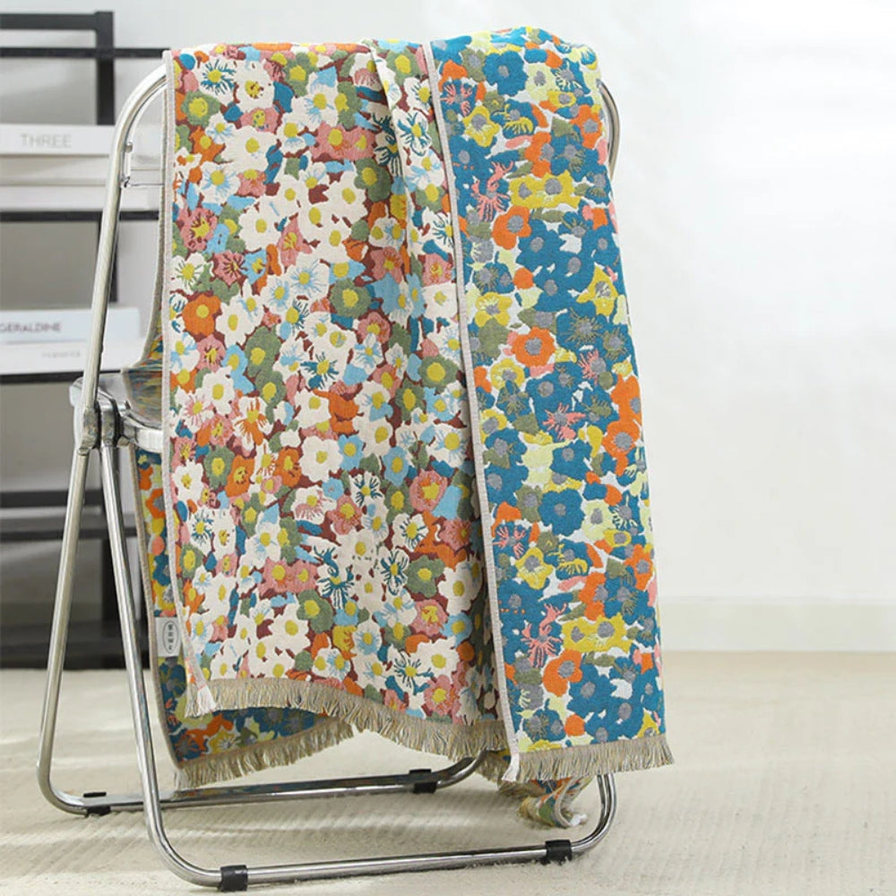 Palette Splash Reversible Bath Towel — product detail view