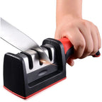 Comfort Grip Knife Sharpener — product in use