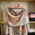 Floral Jacquard Scarf — view 6