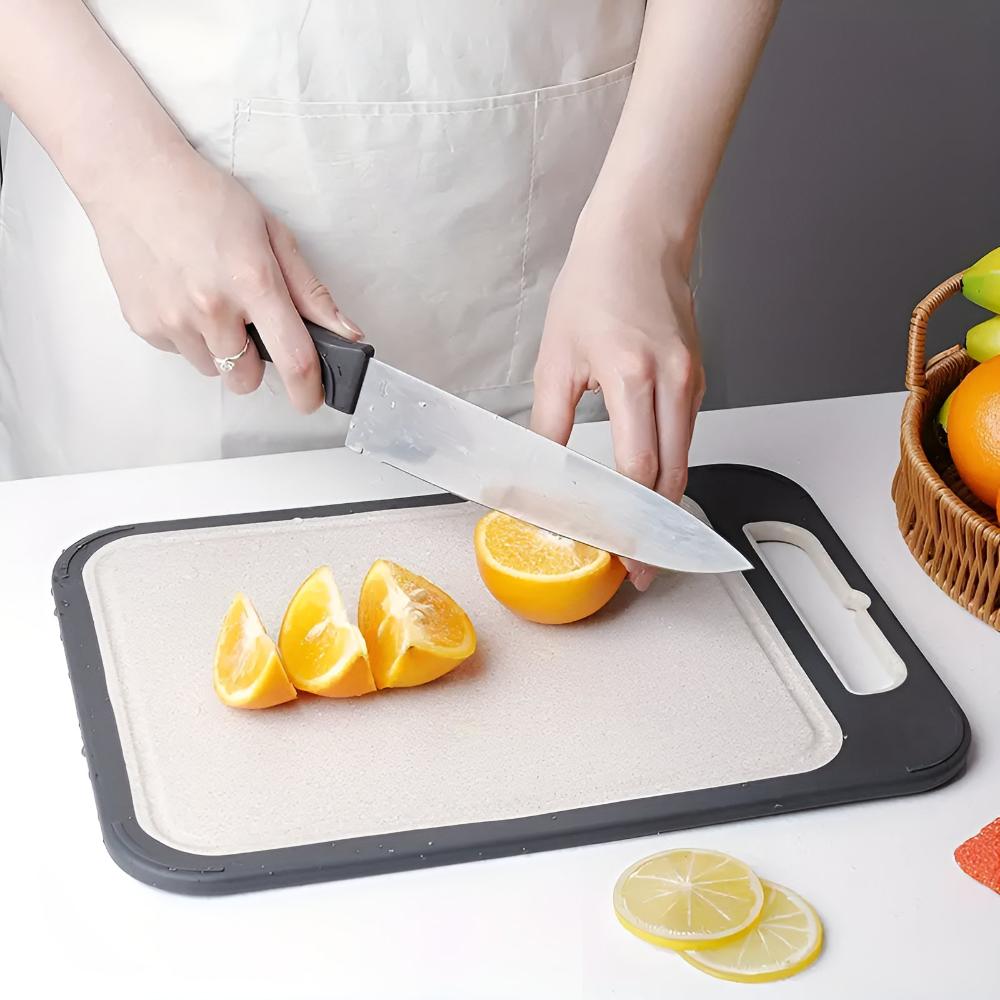 Reversible Stainless Steel Cutting Board — main product photo