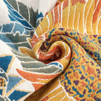 Savanna Bloom Cotton Bath Towel — product close-up