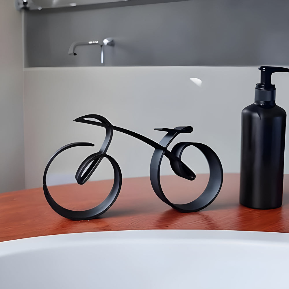 Urban Cyclist Abstract Décor — main product photo