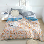 Daisy Dreamer Reversible Tassel Blanket — main product photo