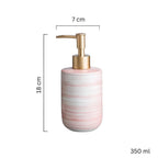 Marble Ceramic Soap Dispenser — lifestyle shot